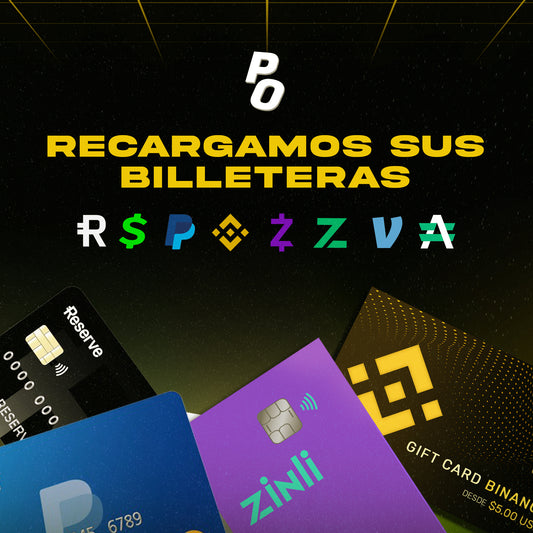 Recarga de billeteras